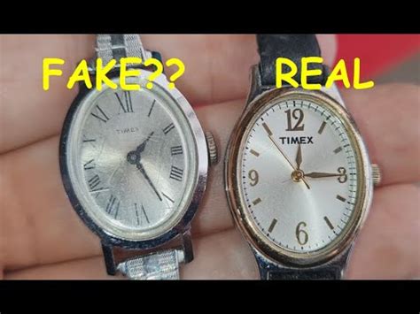 how to spot fake timex watches